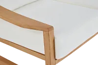 Tobago Light Tone Sofa With White Cushions