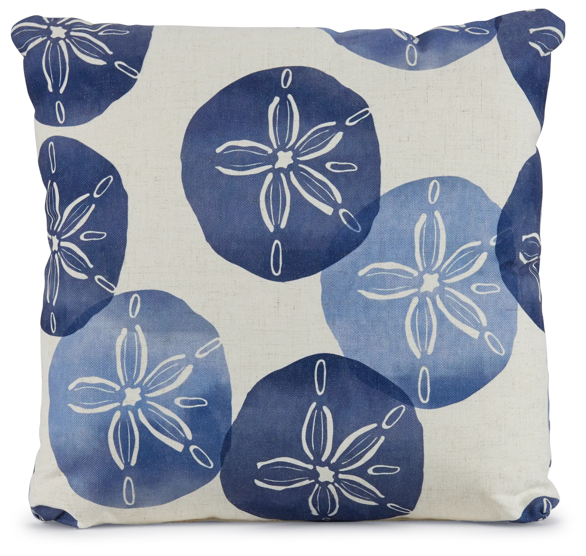 Sand Dollar Blue 20" Accent Pillow Sand Dollar Blue 20" Accent Pillow