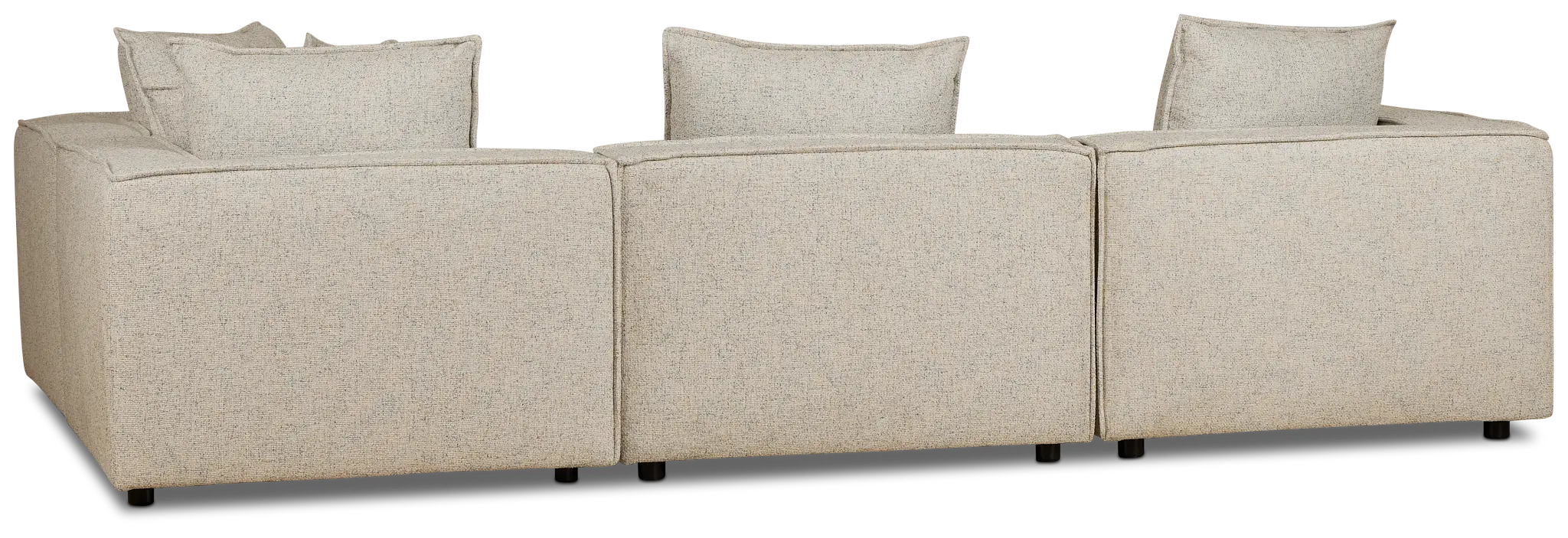 Tatum Beige Fabric 5-piece Modular Sectional Tatum Beige Fabric 5-piece Modular Sectional
