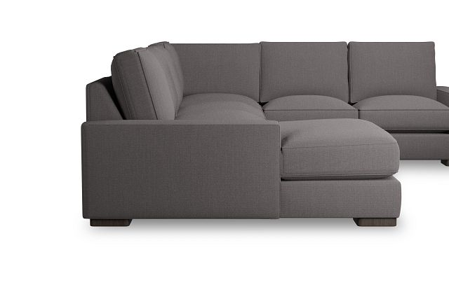 Edgewater Peyton Gray Medium Left Chaise Sectional