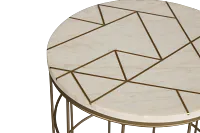 Arielle Marble Accent Table