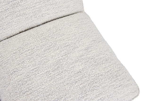 Lilac Light Gray Fabric Accent Chair