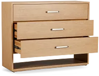 Malibu Light Tone 3-drawer Dresser