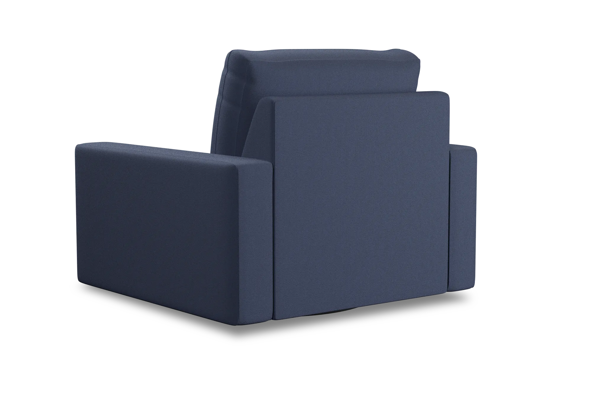 Edgewater Peyton Dark Blue Swivel Chair