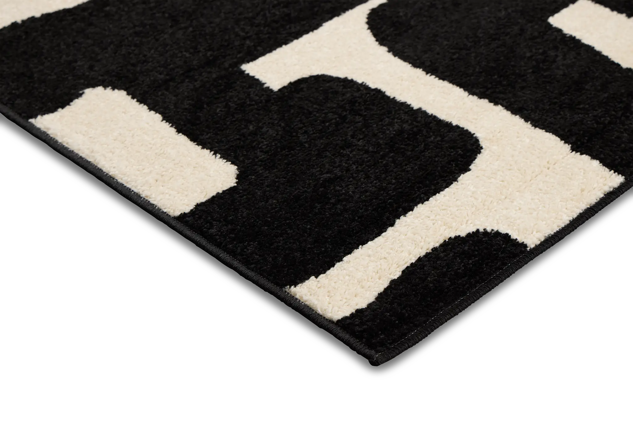 Fran Black 5x7 Area Rug Fran Black 5x7 Area Rug