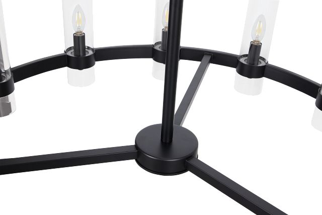 Ginora Black Chandelier