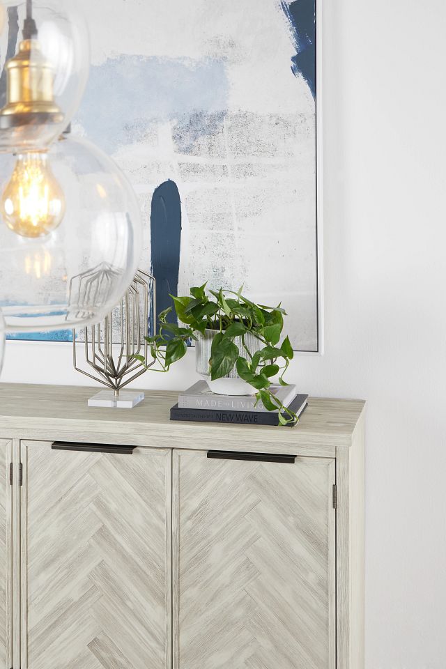 Aspen Gray Credenza