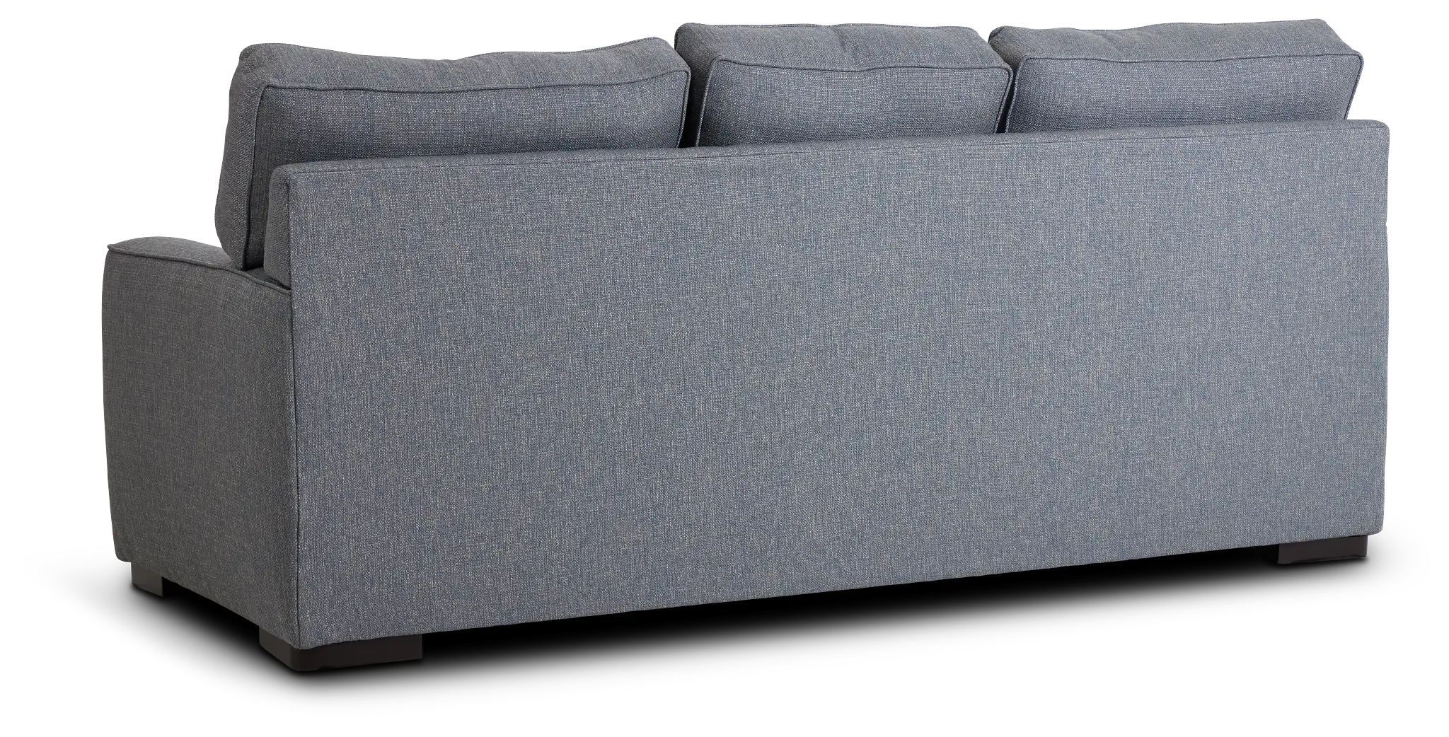 Austin Blue Fabric Memory Foam Sleeper Austin Blue Fabric Memory Foam Sleeper