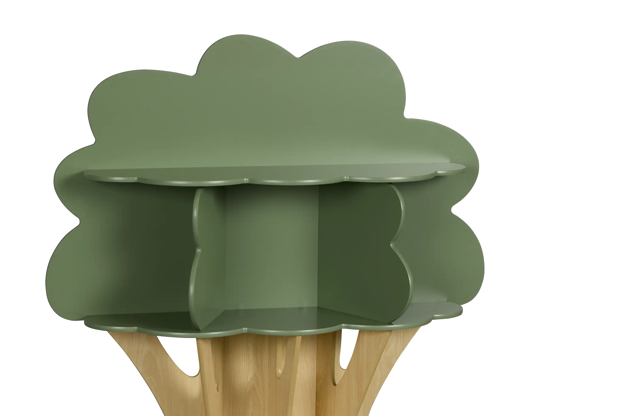 Ferni Green Storage Bookcase Ferni Green Storage Bookcase