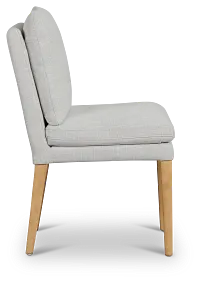 Willow Gray Fabric Upholstered Side Chair