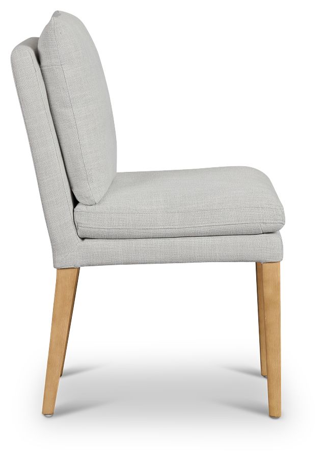 Willow Gray Fabric Upholstered Side Chair