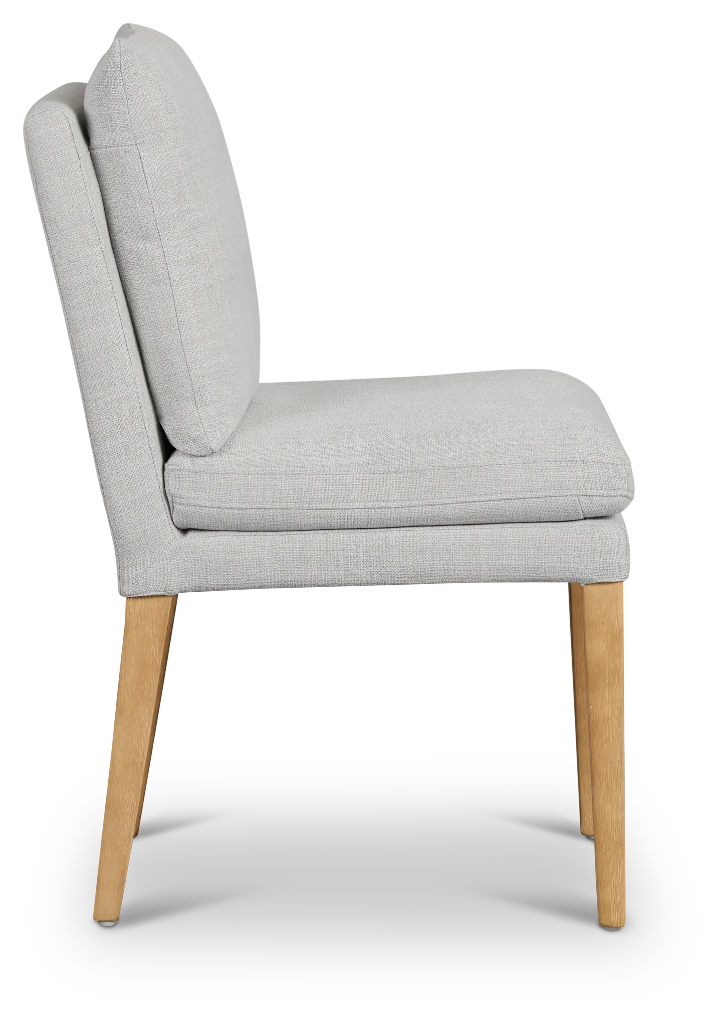 Willow Gray Fabric Upholstered Side Chair Willow Gray Fabric Upholstered Side Chair