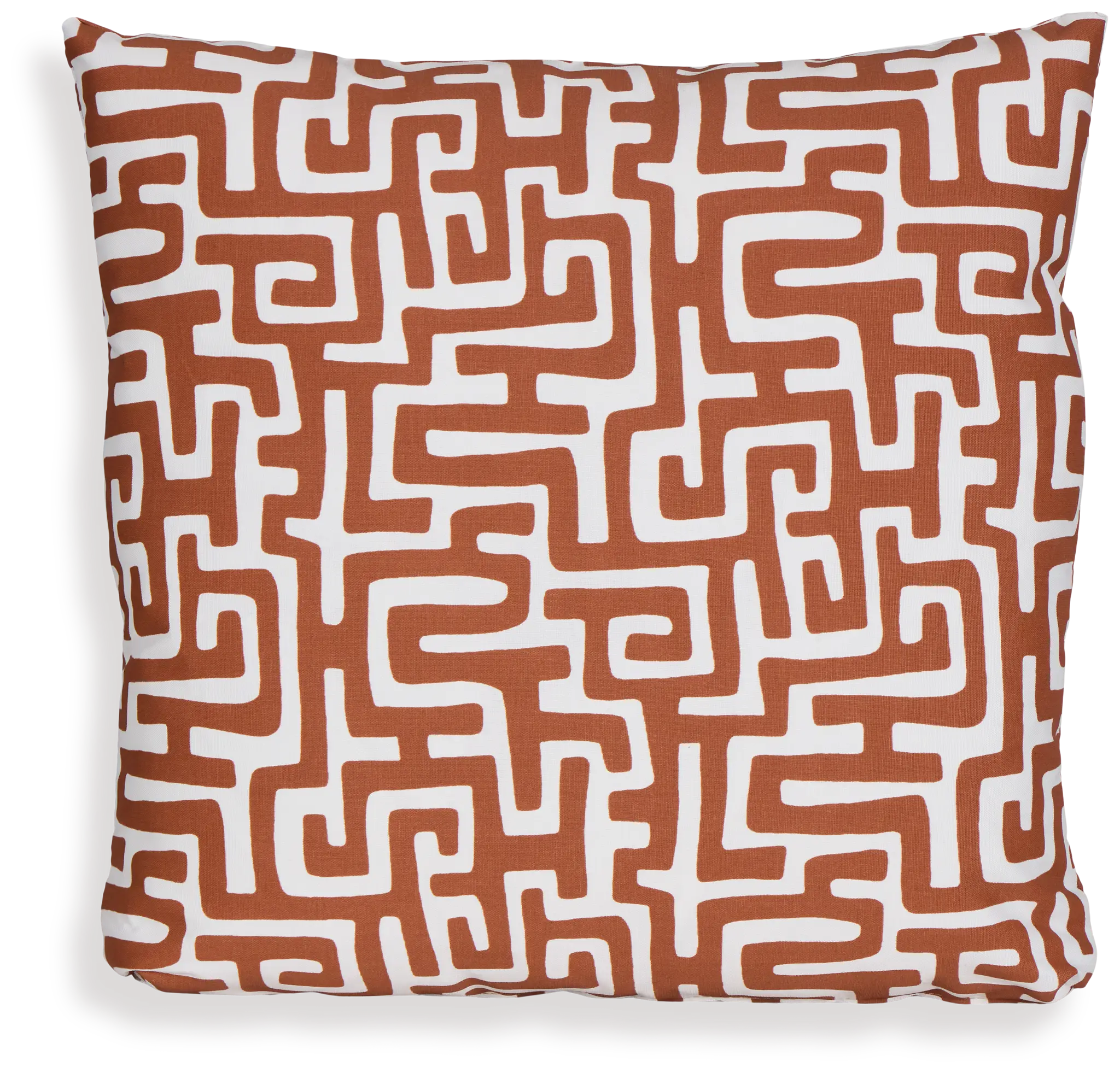 Enid Dark Orange 20" Indoor/outdoor Accent Pillow Enid Dark Orange 20" Indoor/outdoor Accent Pillow