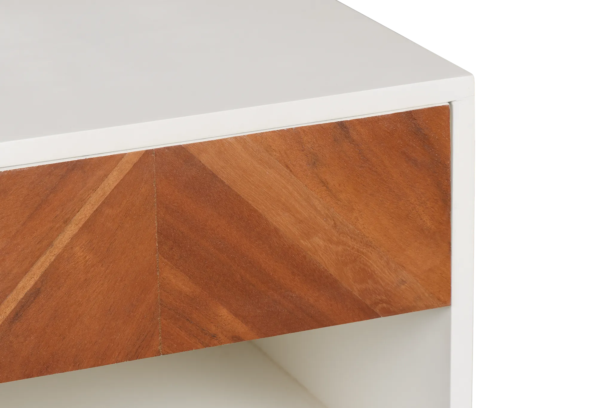 Abby Two-tone Accent Table