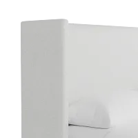 Captiva Elite Ivory 48" Upholstered Shelter Bed