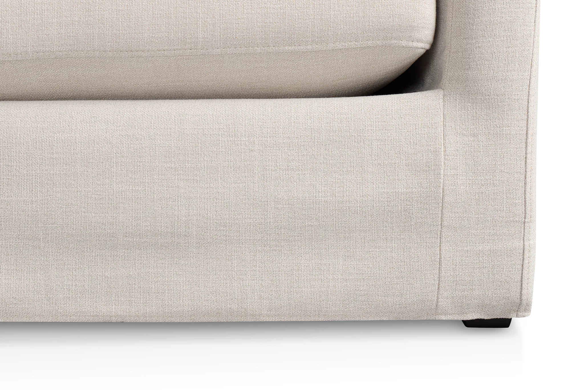 Willow Light Beige Fabric Medium Two-arm Sectional