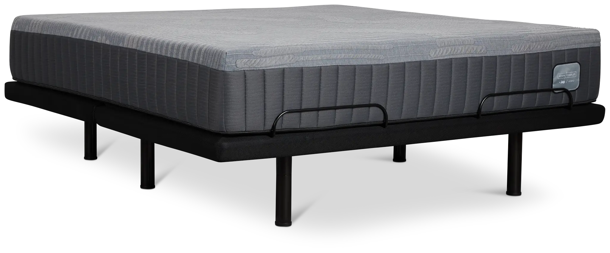 Kevin Charles By Sealy Hybrid Plush Deluxe Adjustable Mattress Set Kevin Charles By Sealy Hybrid Plush Deluxe Adjustable Mattress Set