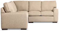 Sinclair Brown Fabric Large Two-arm Sectional