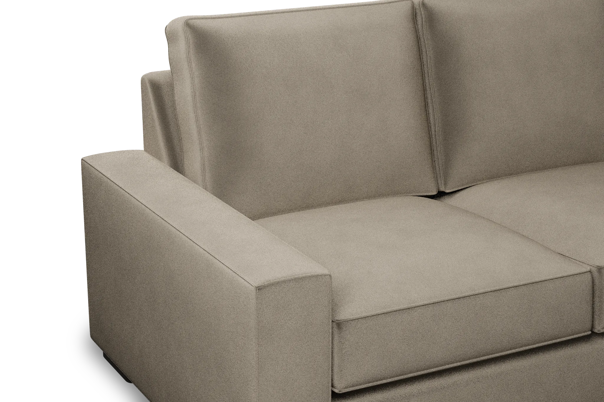 Edgewater Joya Beige 96" Sofa W/ 3 Cushions