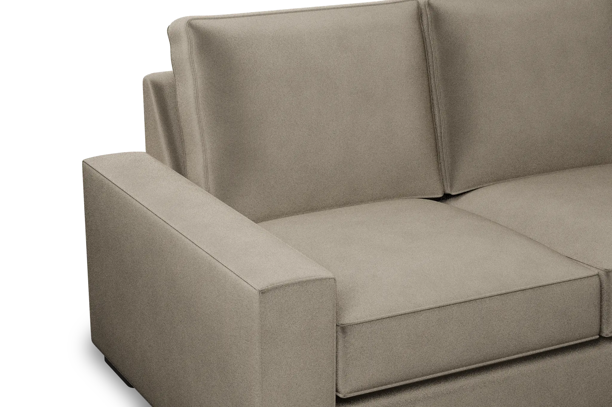 Edgewater Joya Beige 96" Sofa W/ 3 Cushions Edgewater Joya Beige 96" Sofa W/ 3 Cushions