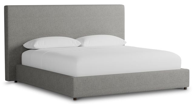 Grayton Linen 54" Upholstered Platform Bed