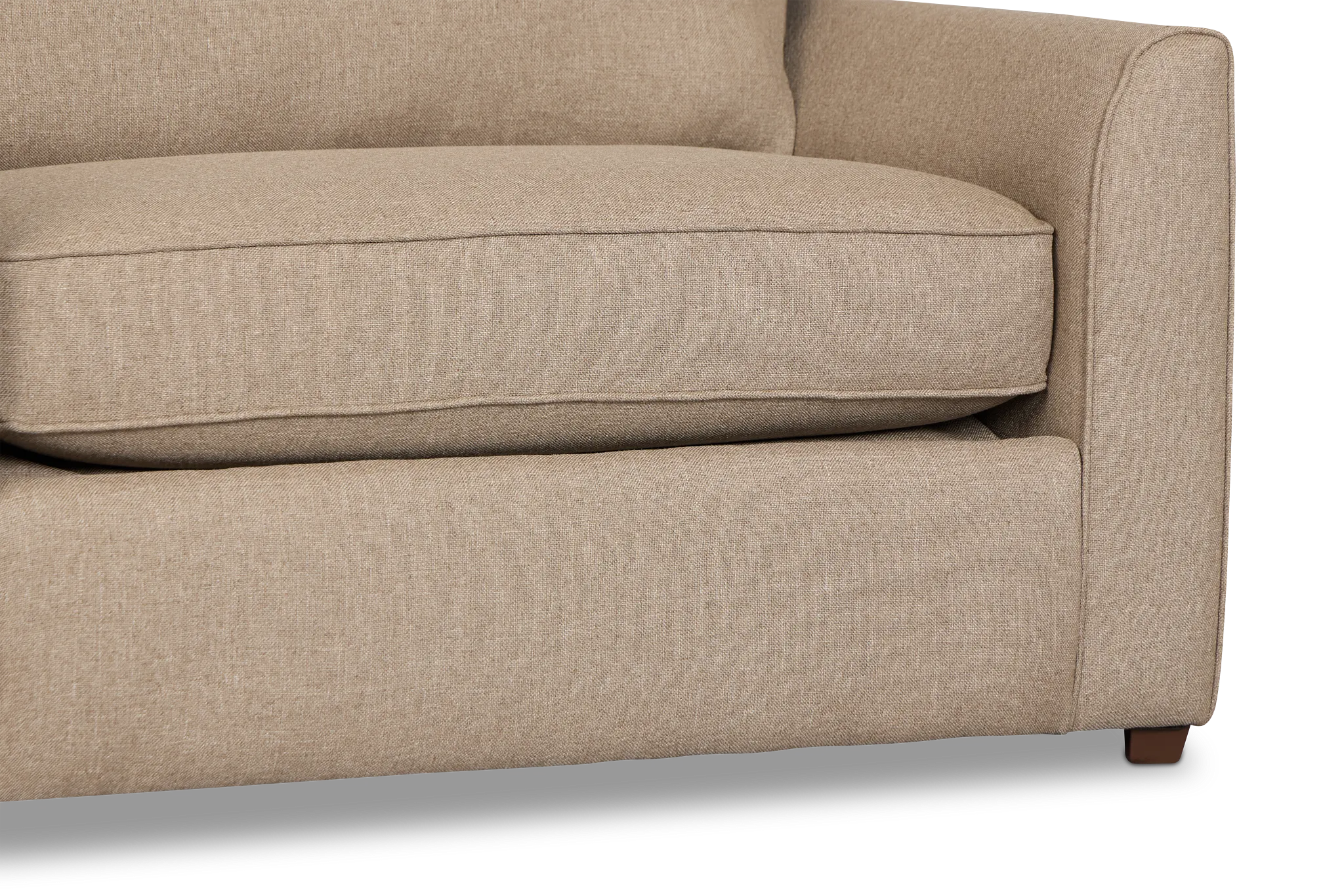 Tate Brown Fabric Innerspring Sleeper