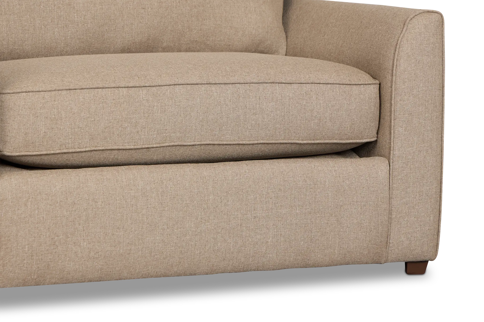 Tate Brown Fabric Innerspring Sleeper Tate Brown Fabric Innerspring Sleeper