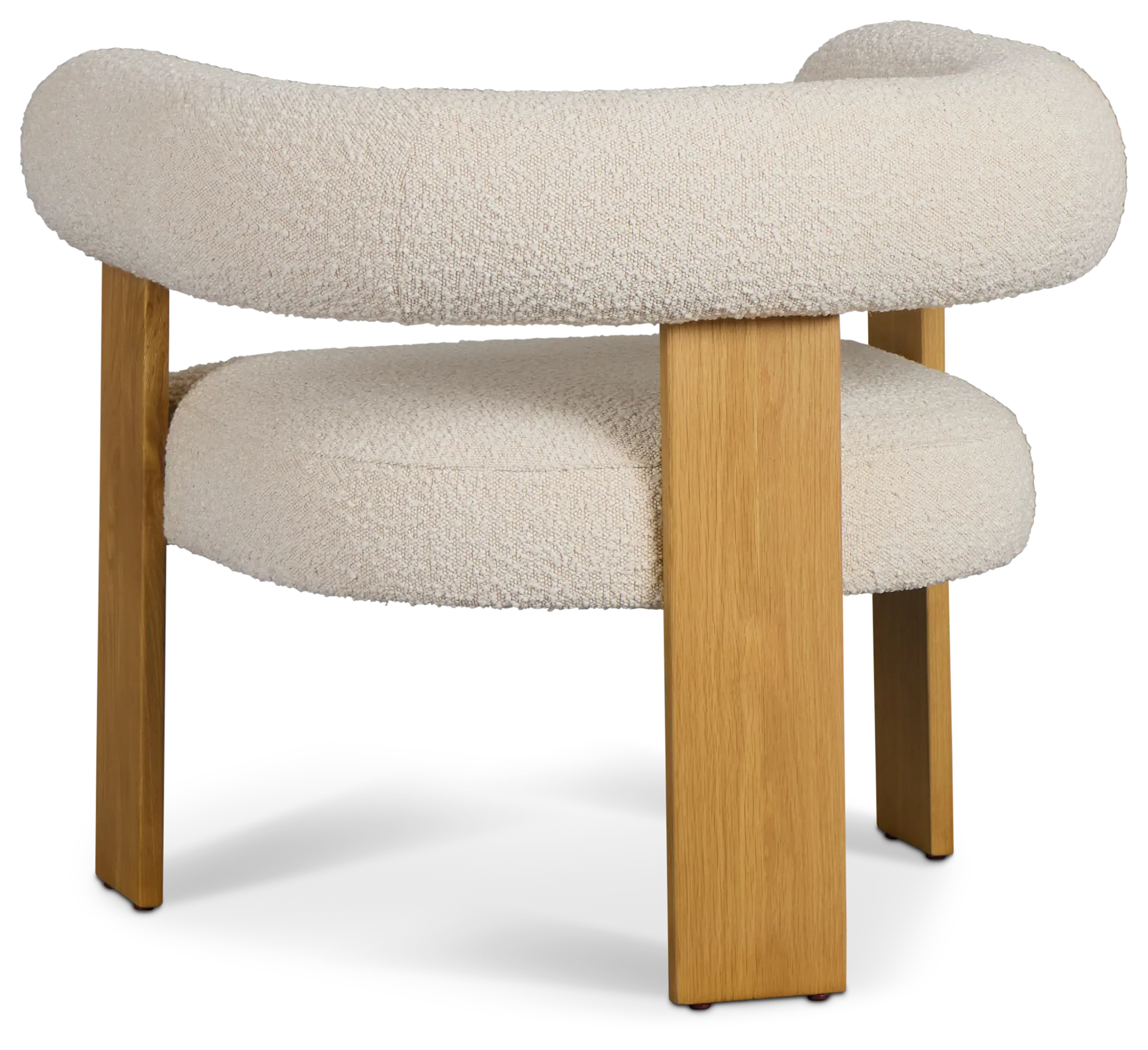 Elara White Fabric Accent Chair Elara White Fabric Accent Chair