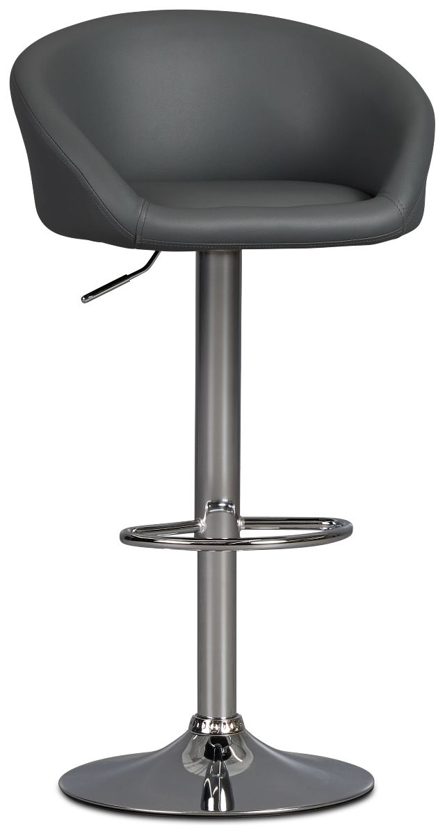 Dayton Gray Uph Adjustable Stool