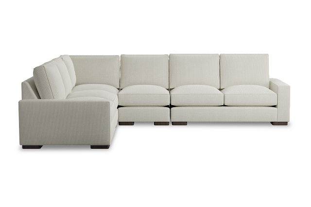 Edgewater Lucy Light Beige Medium Two-arm Sectional