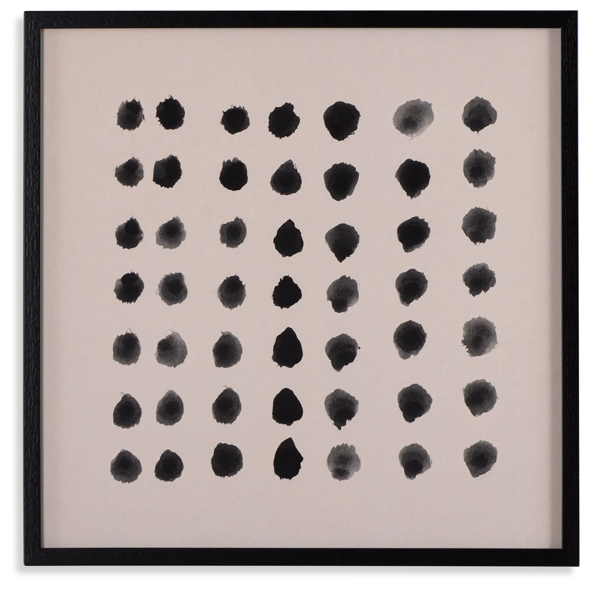 Dotie Beige Framed Wall Art