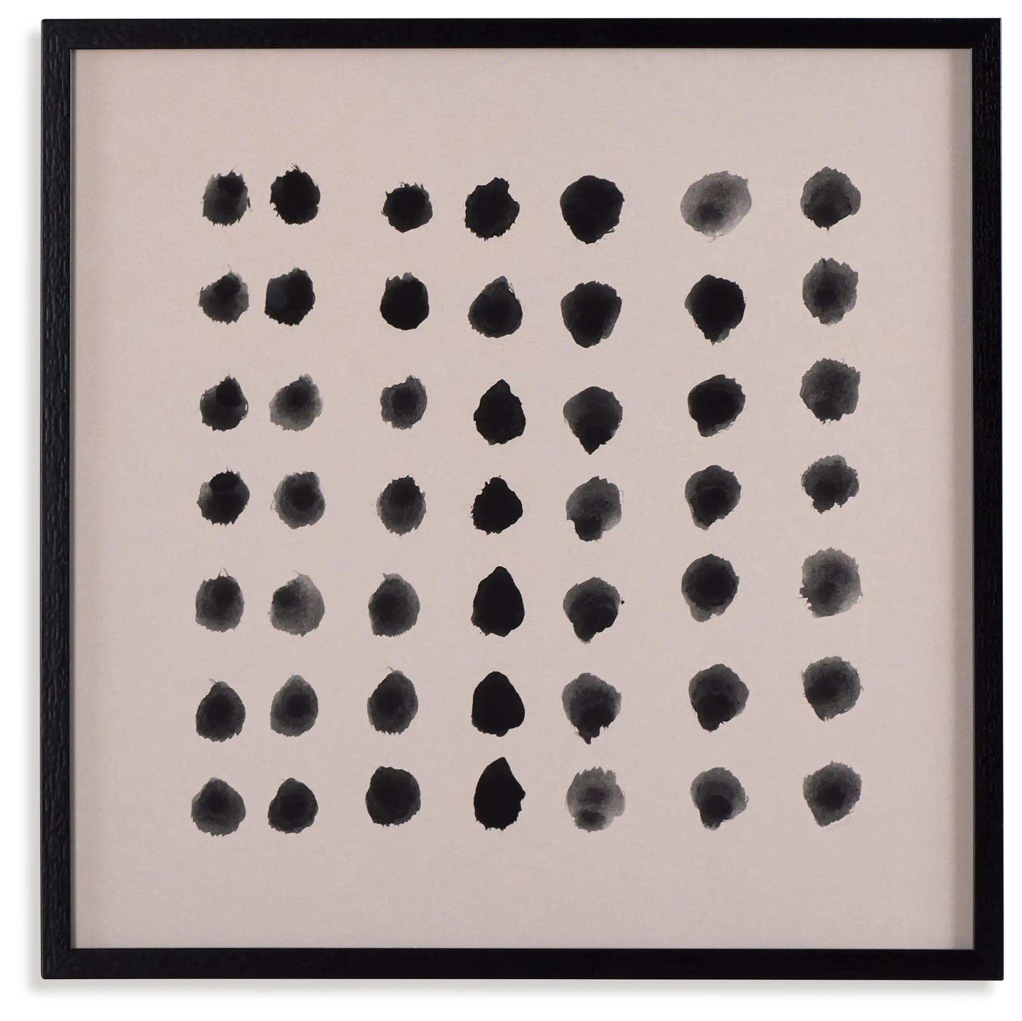 Dotie Beige Framed Wall Art Dotie Beige Framed Wall Art