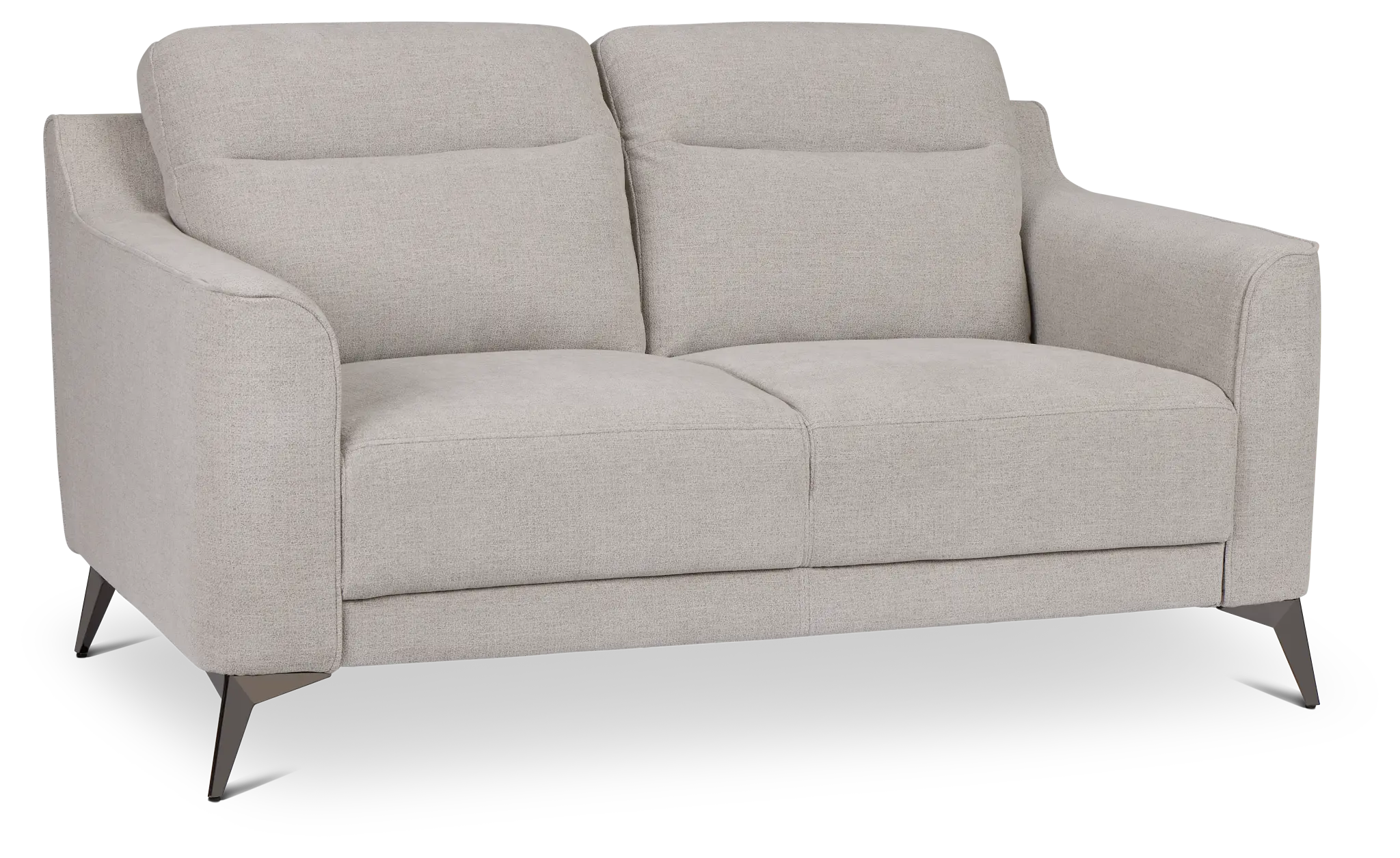 Talia Gray Fabric Loveseat Talia Gray Fabric Loveseat