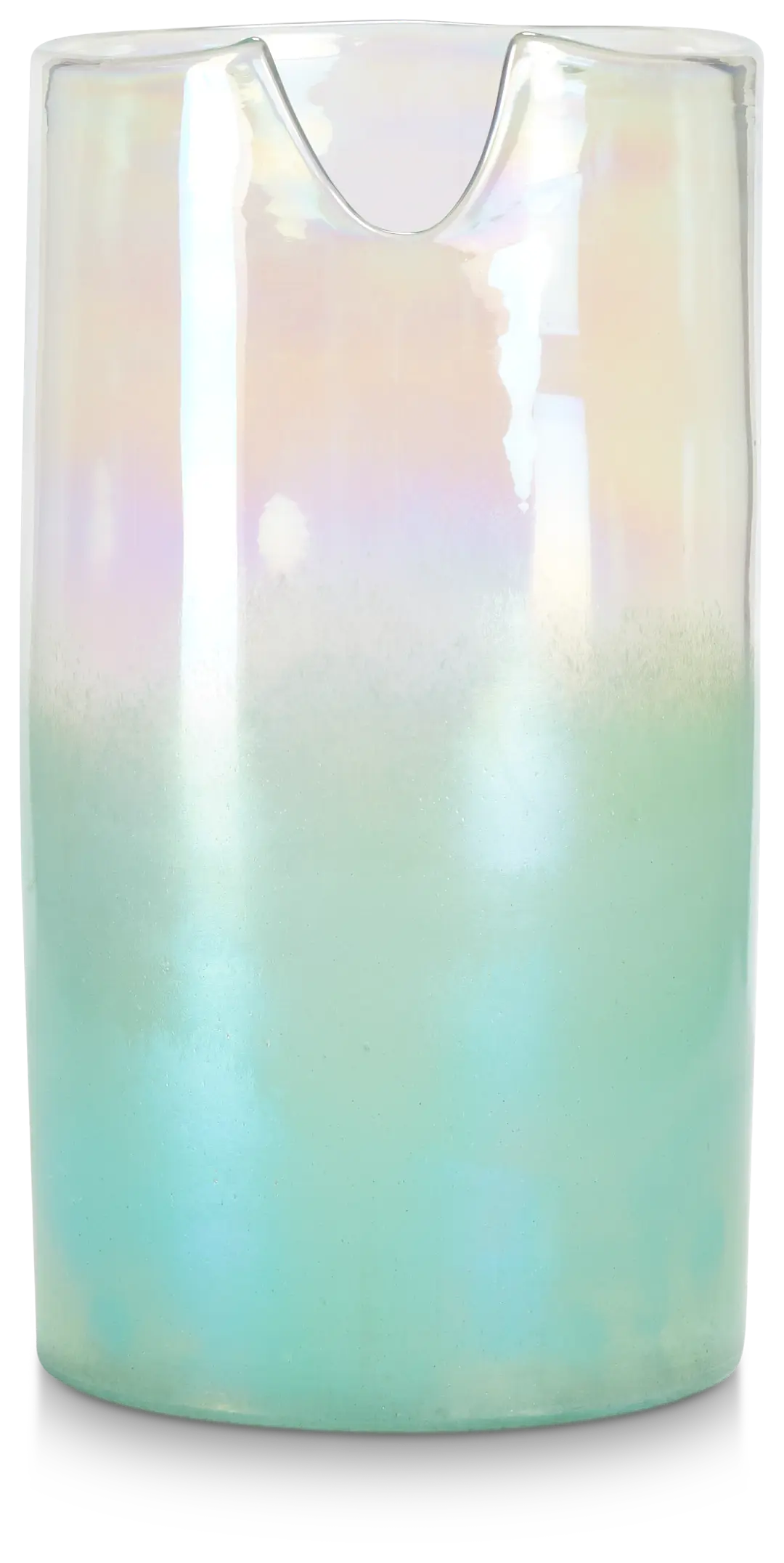 Cyra Teal Small Vase Cyra Teal Small Vase