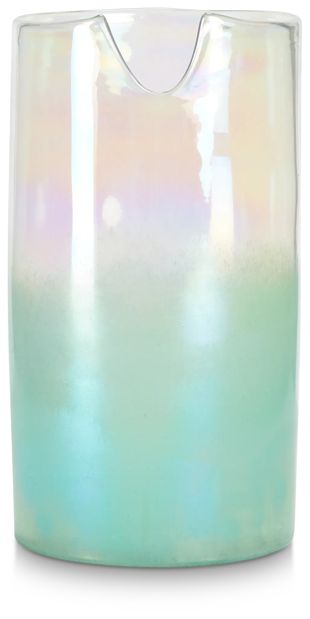 Cyra Teal Small Vase Cyra Teal Small Vase