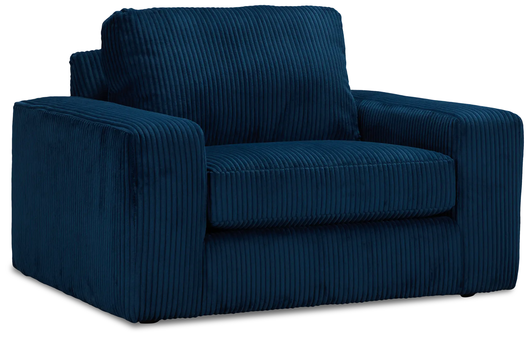 Charlie Dark Blue Fabric Chair Charlie Dark Blue Fabric Chair
