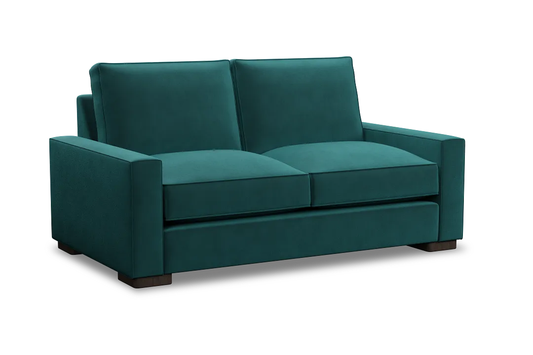 Edgewater Joya Teal Loveseat