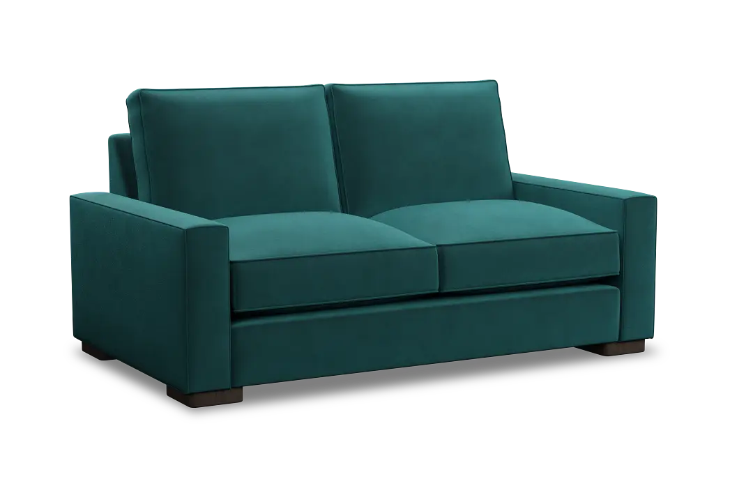 Edgewater Joya Teal Loveseat Edgewater Joya Teal Loveseat