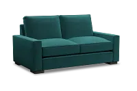 Edgewater Joya Teal Loveseat