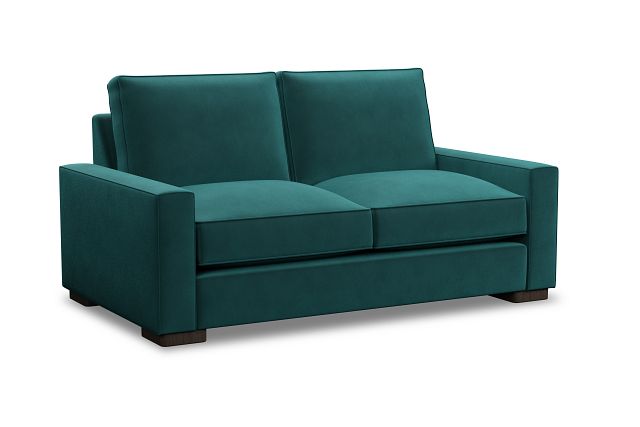 Edgewater Joya Teal Loveseat