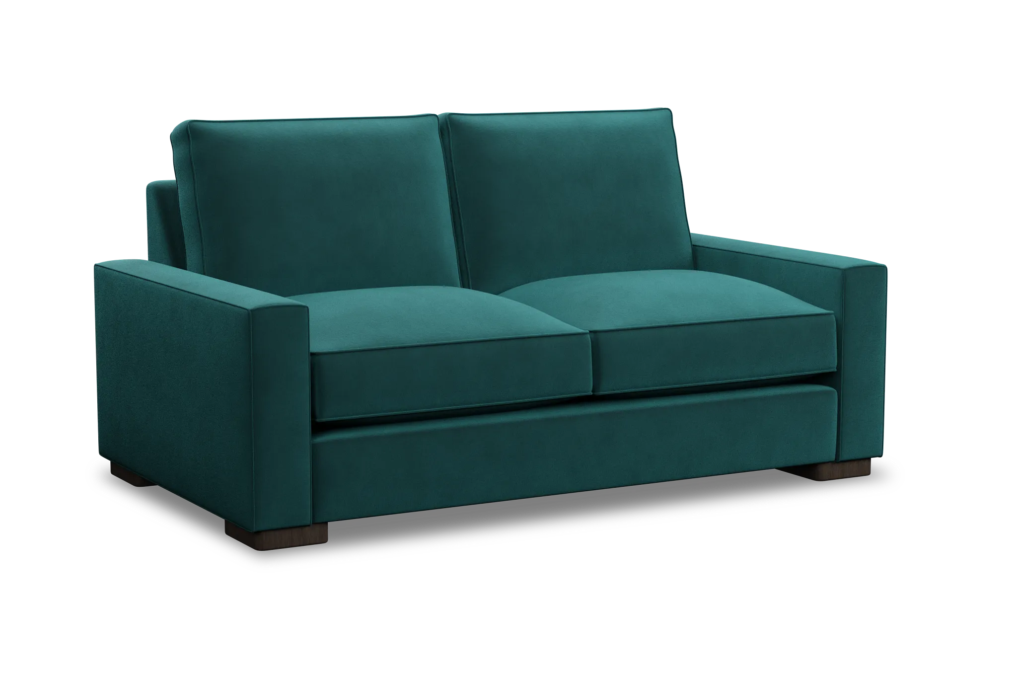 Edgewater Joya Teal Loveseat