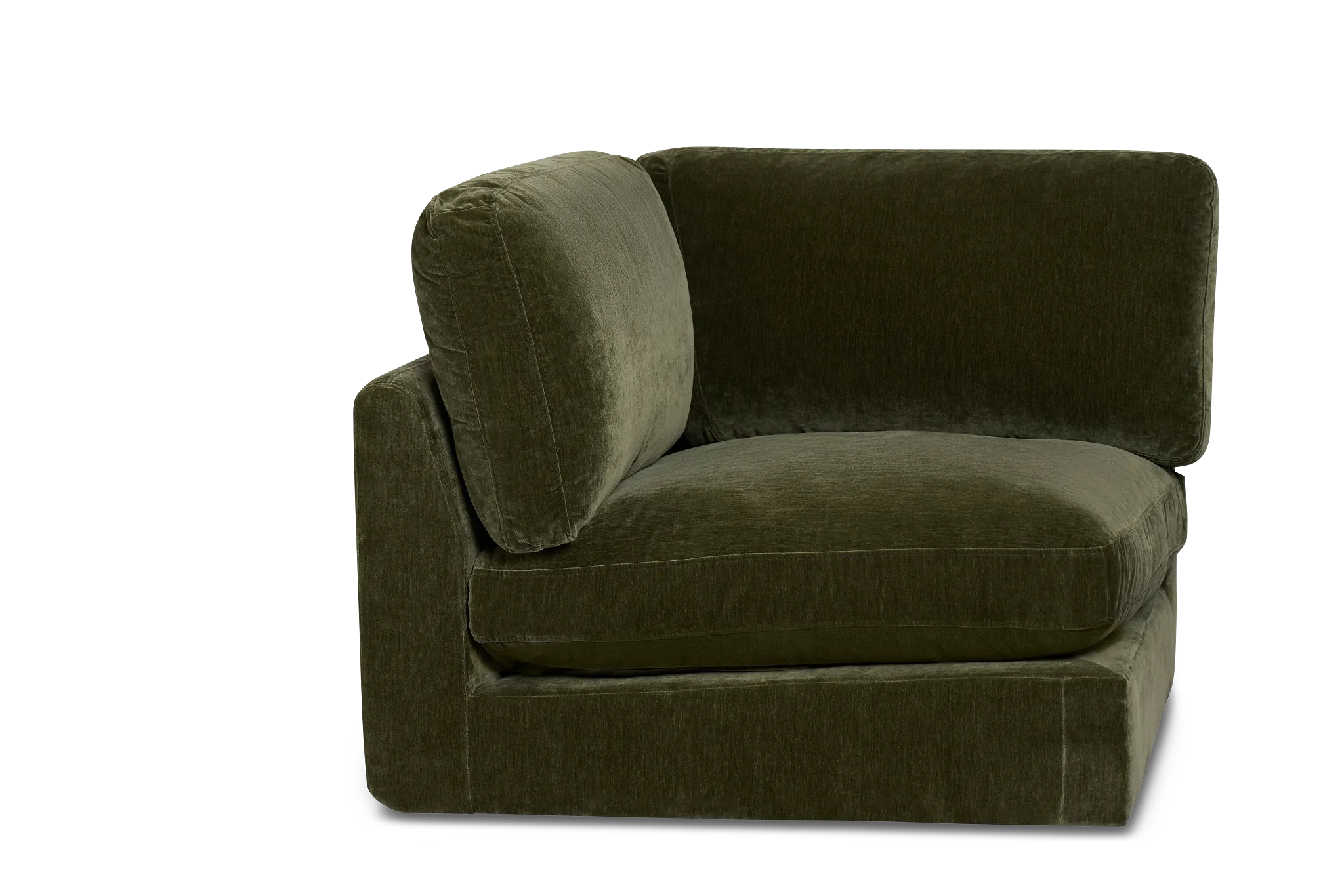 Jules Green Velvet Wedge