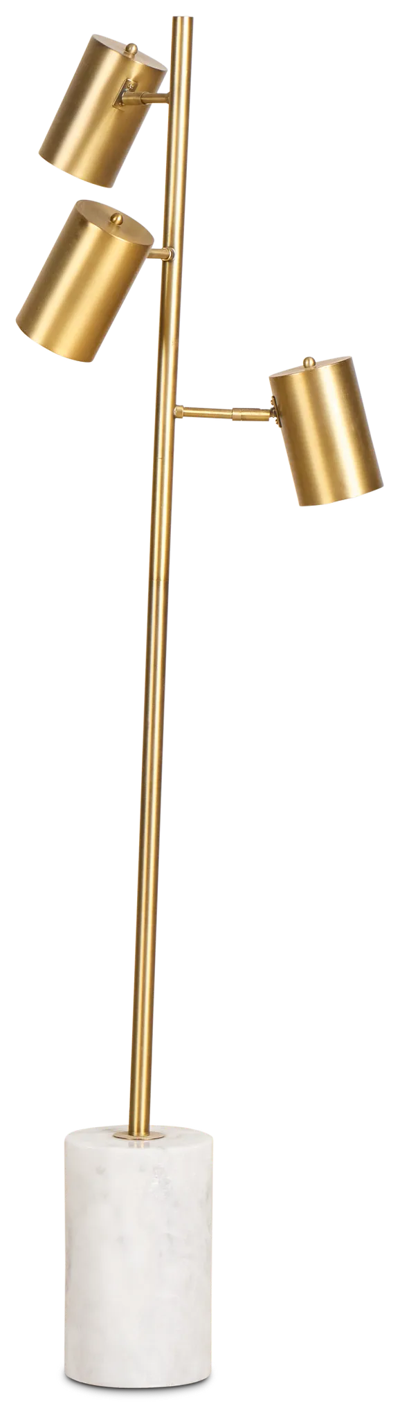Khia Gold Floor Lamp
