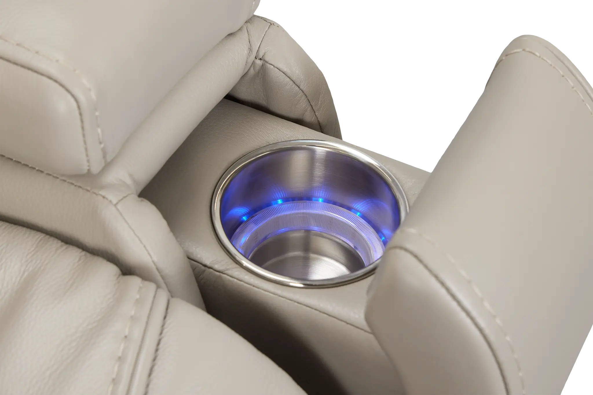 Eclipse Light Gray Lthr/vinyl Power Recliner Eclipse Light Gray Lthr/vinyl Power Recliner