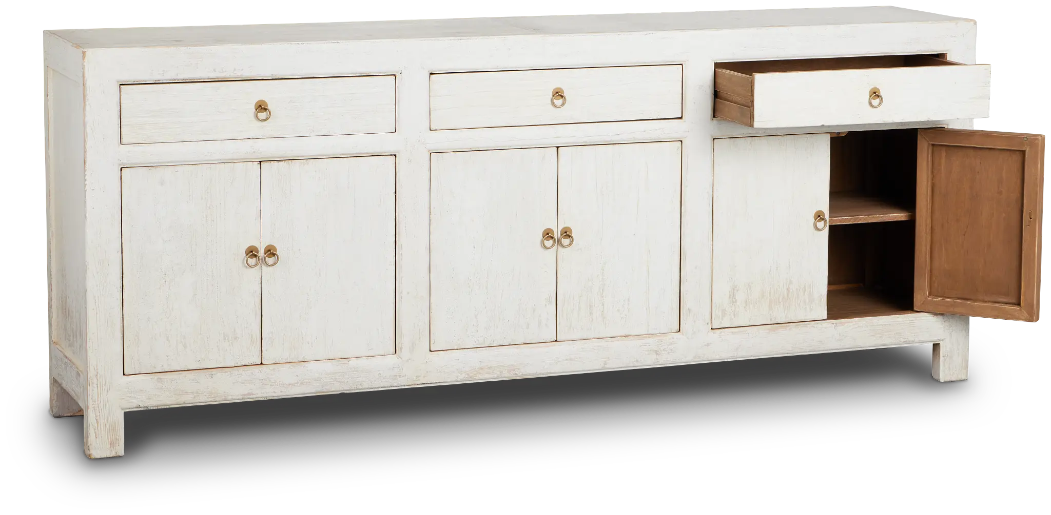 Ever White 6 Door Cabinet Ever White 6 Door Cabinet