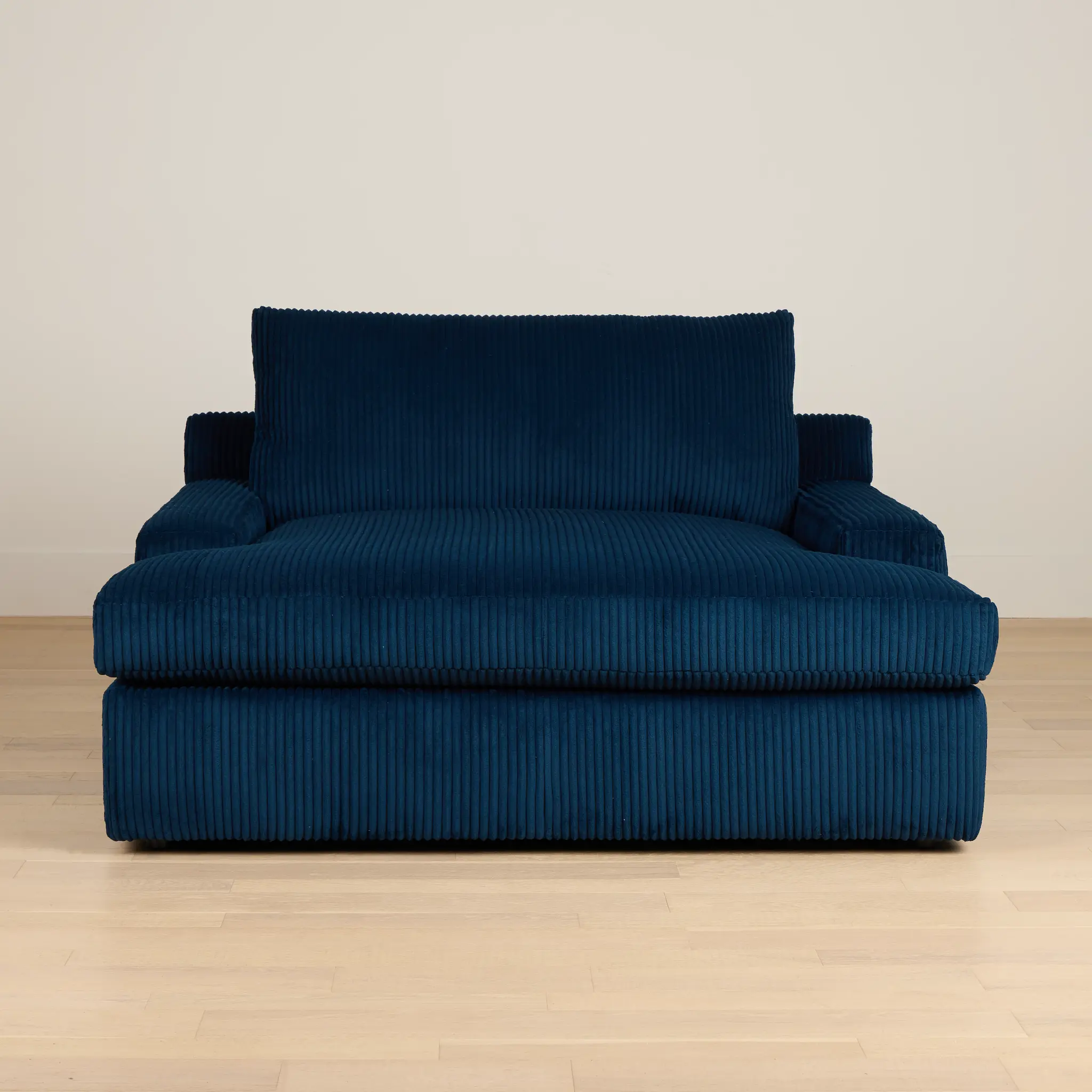 Charlie Dark Blue Fabric Chaise Charlie Dark Blue Fabric Chaise