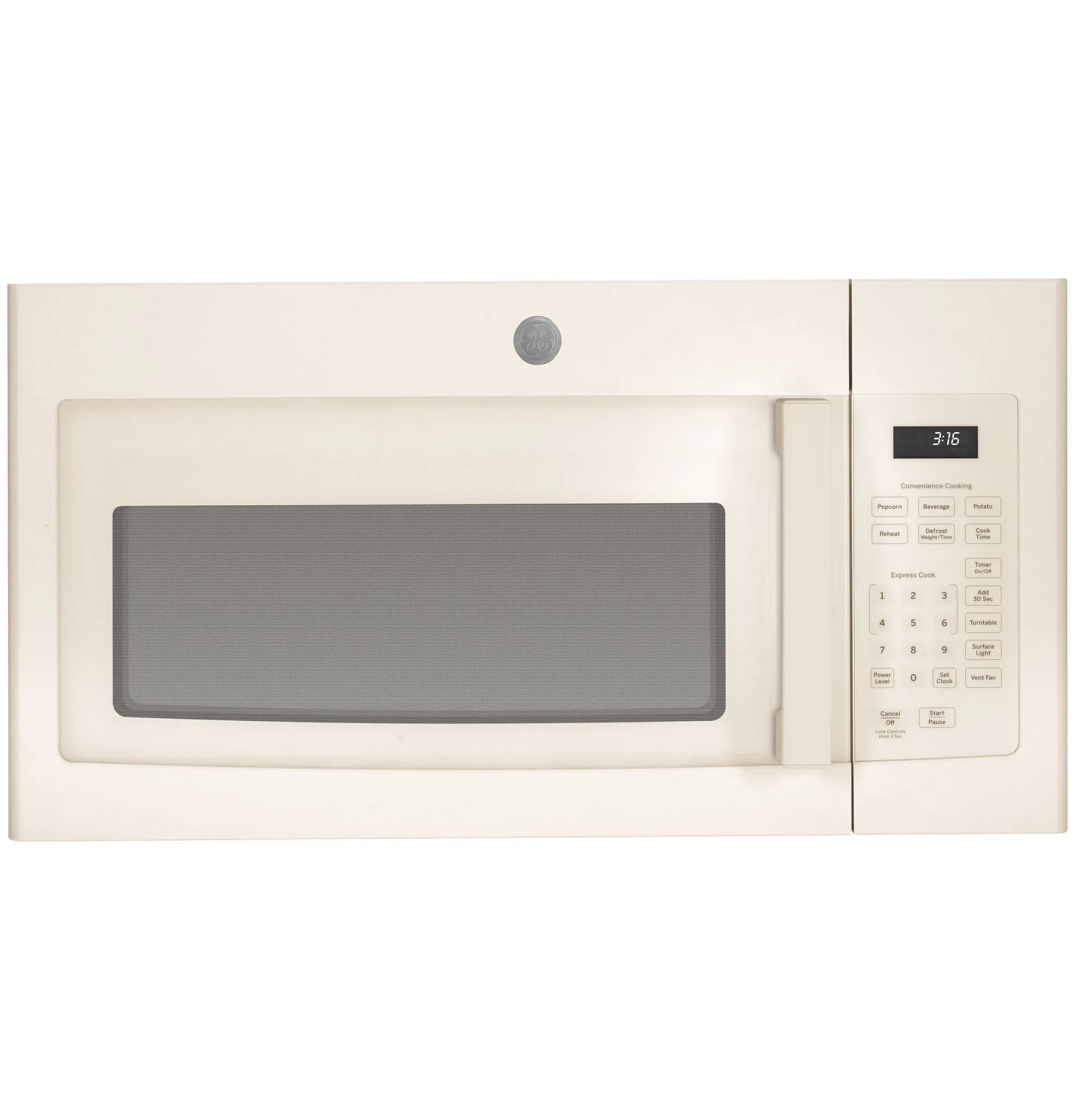 Ge 3160 Series Ivory Over-the-range Microwave