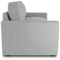 Siesta Revenue White Fabric Loveseat