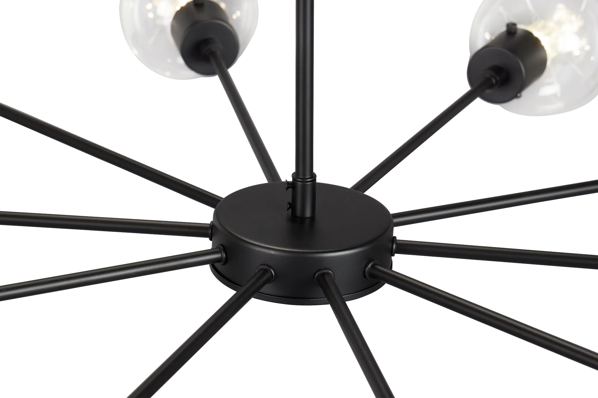 Barnes Black Chandelier