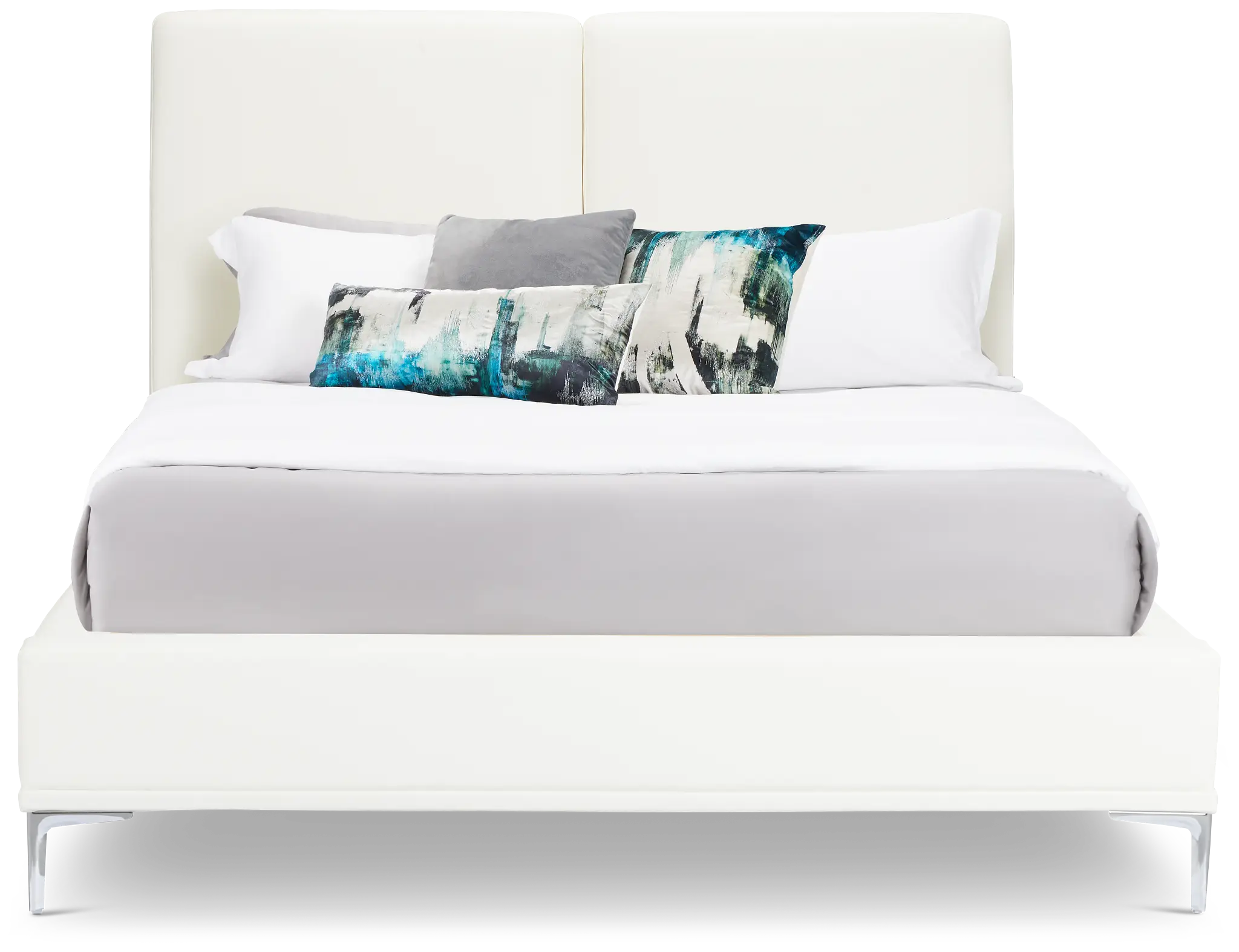 Emit White Micro Panel Bed Emit White Micro Panel Bed